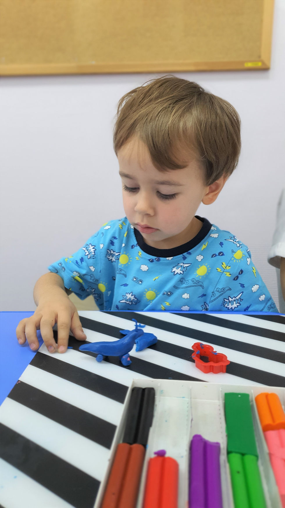 Мини-сад (лепка из пластелина)